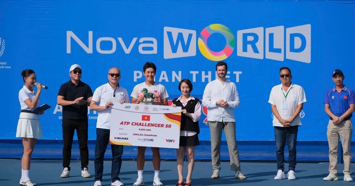 Soonwoo Kwon giành chức vô địch giải ATP Challenger 50 tại Novaworld Phan Thiet