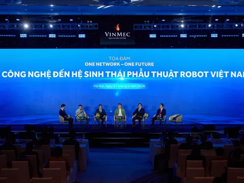 Vinmec đặt mục tiêu đưa Việt Nam trở thành trung tâm phẫu thuật robot hàng đầu khu vực